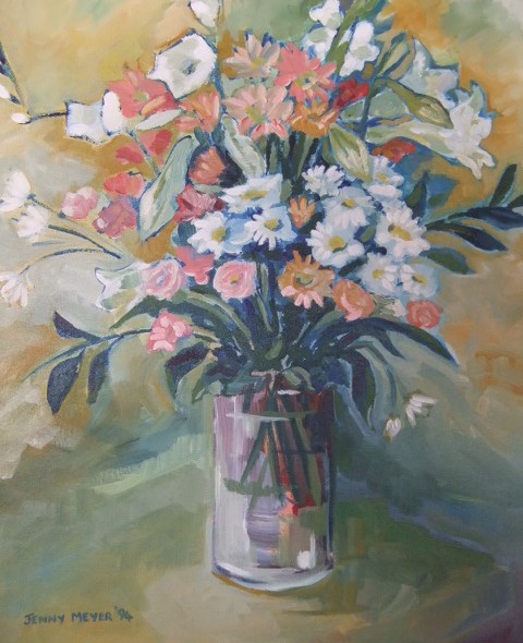 Jenny Bowe Meyer -Flower Paintings